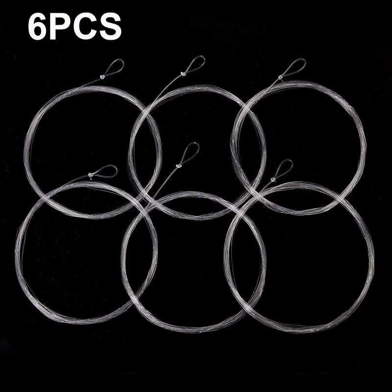 MAXIMUMCATCH Fly Fishing Tapered Leader with Loop: 15ft/12ft/9ft/7.5ft,5 PCS (0X-7X)