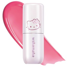 Wakemake Waterful Glow Tint, 15 Levels, Pink, Sheer Lip Tint, Moisturizing, Glossy, Transparent, High Color, Won't Fall, Korean Cosmetics