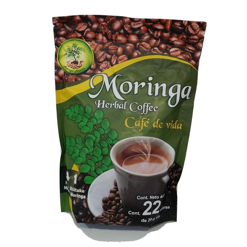 Mr. Botanic Moringa Herbal Coffee/ Moringa Cafe Herbal Vida 4n1