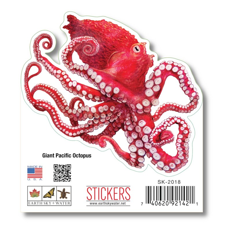Earth Sky + Water - Giant Pacific Octopus - 3.5_
