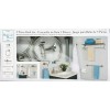 Sheffield Home 5 Piece Bathroom Accessory Set in Brushed Nickel(Silver)