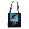 Hang Gliding Delta Wing Pilot Free Flight Soaring Adventure Tote