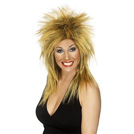 Magic Box 80s Tina Turner Style Rock Diva Wig