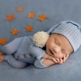 Lgvhydh Newborn Boy Photoshoot Outfits Newborn Photography Outfits Girl Baby Photography Props Newborn Hat Pants Photoshoot Costume Set
