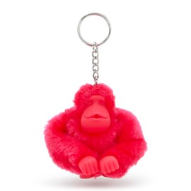 Kipling MONKEYCLIP M Mittelgroßer Affen-Schlüsselanhänger, Affen/Schlüsselanhänger, Pink (Rosa)