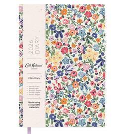 Widdle Gifts 2026 Diary Cath Kidston A5 Floral Ditsy Week to View Diary with Monthly Planner 5359
