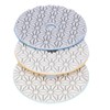 3Pcs Diamond Polishing Pad 4in Grinding Tool Set Kit for