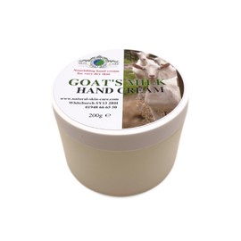 Goats Milk Nourishing Hand Cream 200g by Elegance Natural Skin Care. Formulated for dry, sensitive skin. MULTI AWARD WINNING