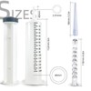 AZREKV 150ML Enema Syringe Cleaning Douche System，Travel Enema Kit for