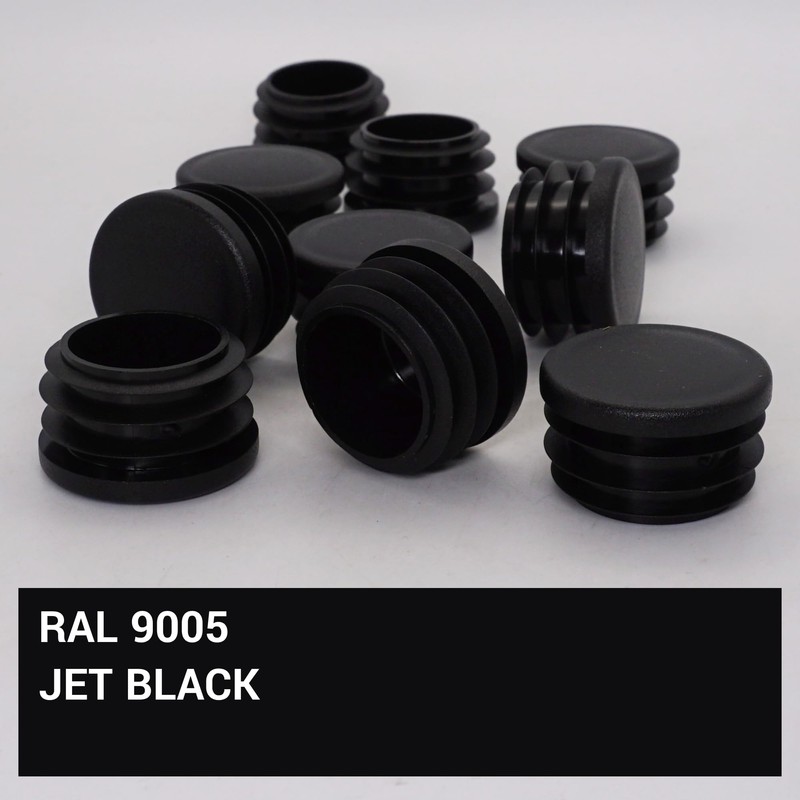 SKIR'CO (10 pcs) Round Tube Inserts 38 mm, Fence Post
