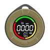 CO Detector Alarm Humidity Temperature Detection Backlit Display Air Detector