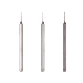 PROXXON No. 28854 Small Drills 3 Drills [Drill Diameter 0.02 inch (0.5 mm), Shaft Diameter 0.09 inch (2.35 mm)