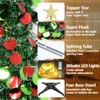 SINTENILL 6 FT Pop Up Christmas Tree with 100 LED