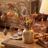 Valery Madelyn 12pcs Autumn Decorations, Halloween Tree baubles for Home