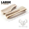 K-9 Antler Co. Elk Antlers for Dogs – Large Split,