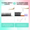 NAGARAKU YY Eyelash Extensions, YY Lashes Extensions, 4D Cross, YY
