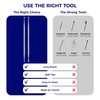 Oravix Tonsil Stone Remover Tool Pack of 2, Metal Tonsil