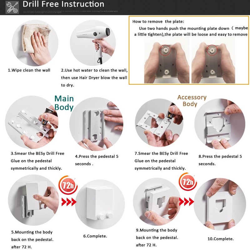 BESy Retractable Clothesline ABS case+Aluminum Dryer with Adjustable Stainless Steel