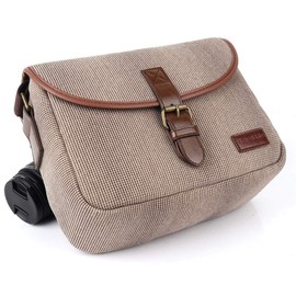 SOOJET Camera Case, DSLR Camera Bag Multifunction Digital Camera Shoulder Bag Reflex Shoulder Bag with Adjustable and Removable Shoulder Strap Separation for Lenses and Camera