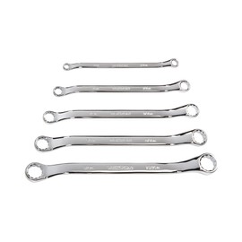TEKTON 45-Degree Offset Box End Wrench Set, 5-Piece (1/4-13/16 in.) | WBE23005