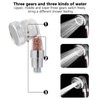 Socila Clear Sprayer Head 3 Function With Filter For Shampoo