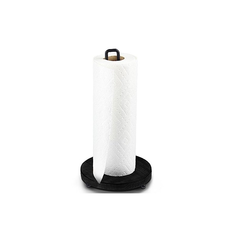Tribello Modern Farmhouse Paper Towel Holders for Kitchen, Vintage Wire