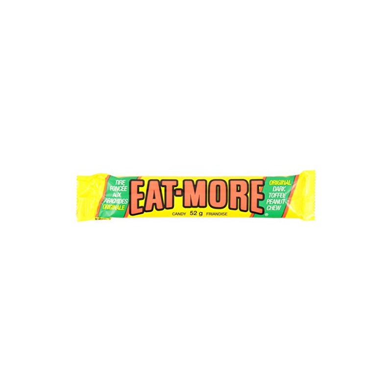 LOWNEY EAT-MORE Dark Toffee Chocolate Peanut Butter Candy, 24 Count