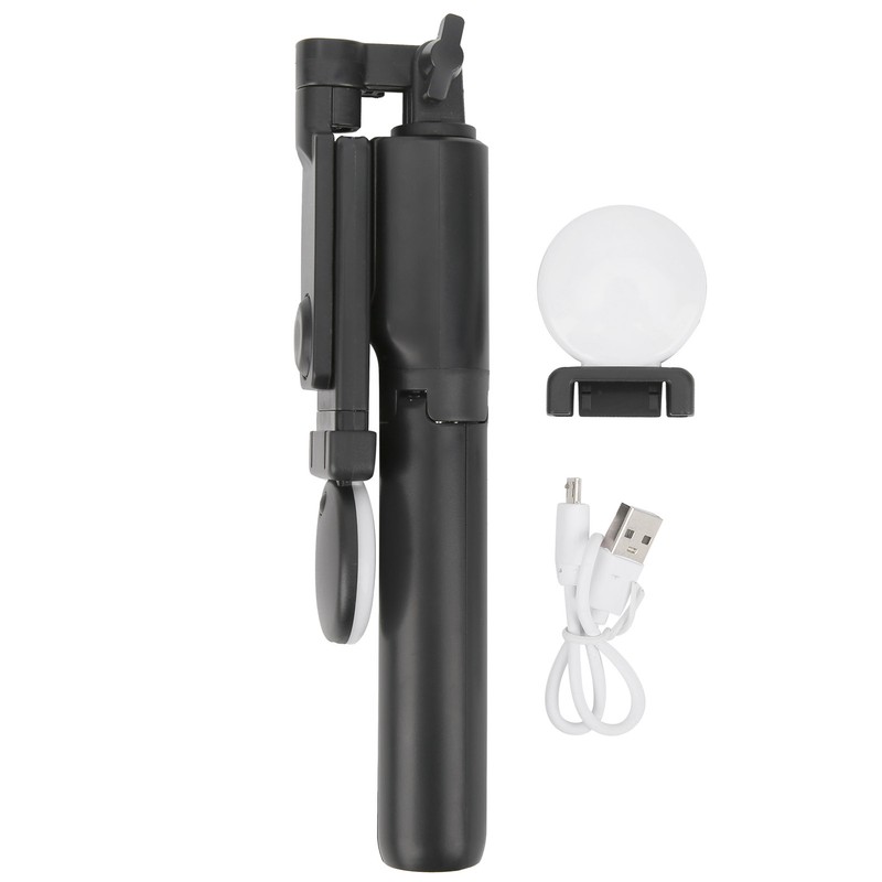 Selfie Stick Handheld MultiFunctional Foldable Live Tripod Portable Double Fill