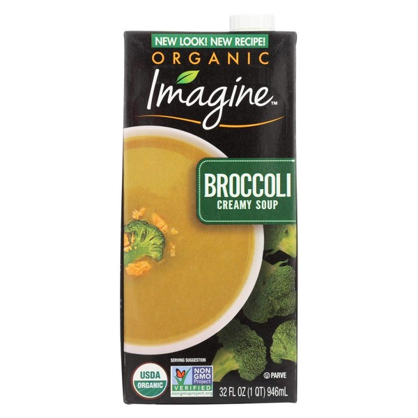 Organic Creamy Broccoli Soup 32 Ounces (Case of 12)