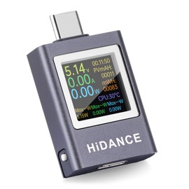 USB C Tester Meter Meter Type C Tester 0~50V 0~12A PD QC USB Multimeter USB Power Meter Current Meter Voltage