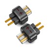 okcsc QDC to 0.78 2 Pin Male Adaptor Work for