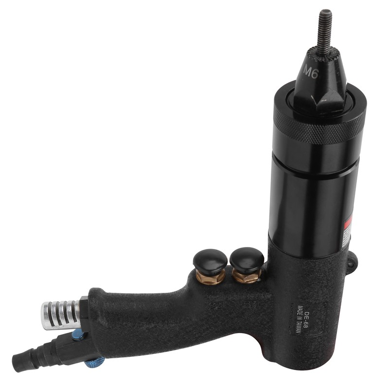 M6/M8 Riveter Gun Aluminum Pneumatic Rivet Nut Kit Self‑Locking Joint