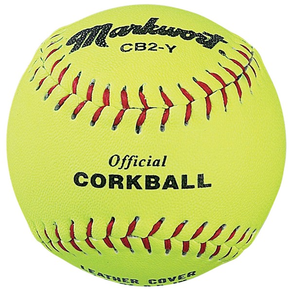 Markwort Official Corkballs, Yellow (sold as set of 12)