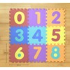 27-061 Extra Thick EVA Puzzle Mat, Number Series, Floor Heating