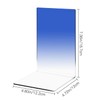 MSDADA Bookends, High Quality Acrylic Royal Blue Bookends for Children,