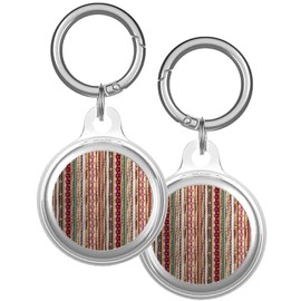 XtremePads Case, Compatible with Apple Airtags Finder - Protective Soft TPU Keychain Cover, for Pets, Bags, Keys (Ethnic Boho Tribal)