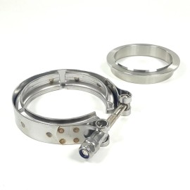 1st-racing FOR Borg Warner EFR Turbo 6258 6758 7163 7064 7670 9180 3" V-band Flange Clamp