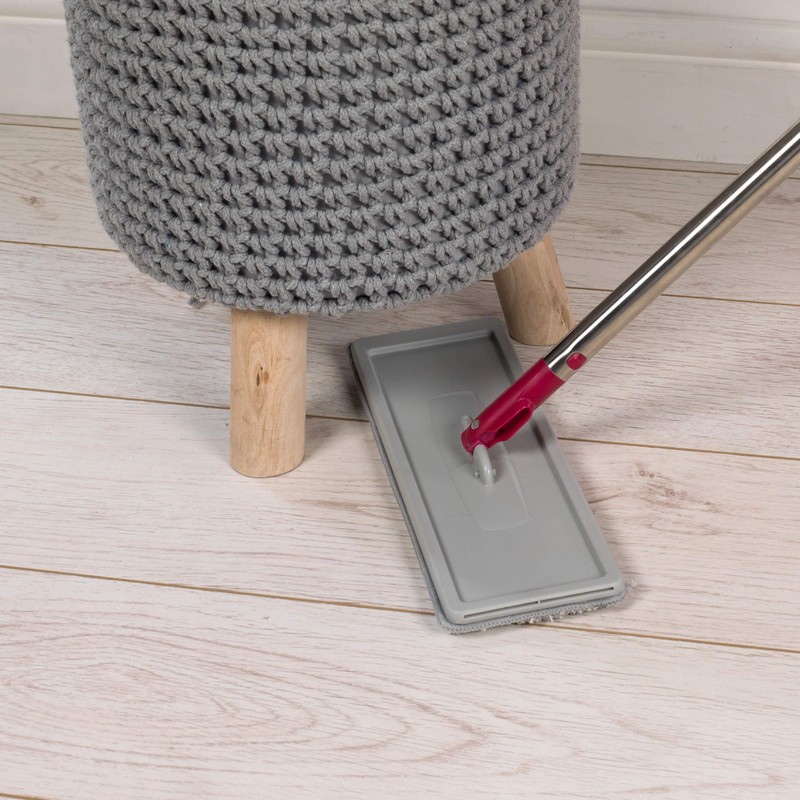 Kleeneze KL080936EU7 Microfibre Mop Head for Flat Mop KL062253, Washable