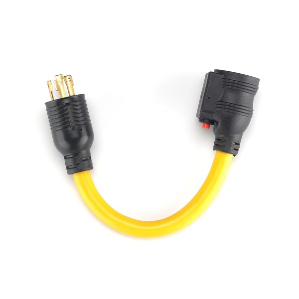 ACKING Works Protective Adapter- Household Connector with 20Amp Circuit Breaker
