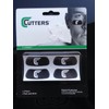Cutters Football C-Strips Black And White (2 Pair) Eye Black Strips BB4