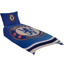 Chelsea FC Pulse Reversible Single Duvet Quilt Cover and Pillowcase Set