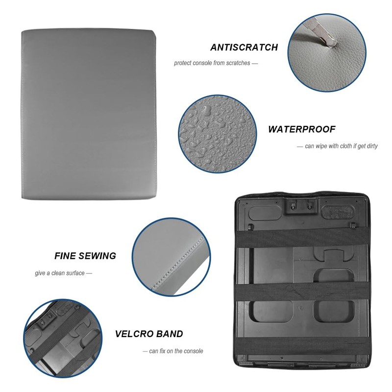 DEYTOP Center Console Cover for Nissan Titan 2004-2024 Accessories Armrest