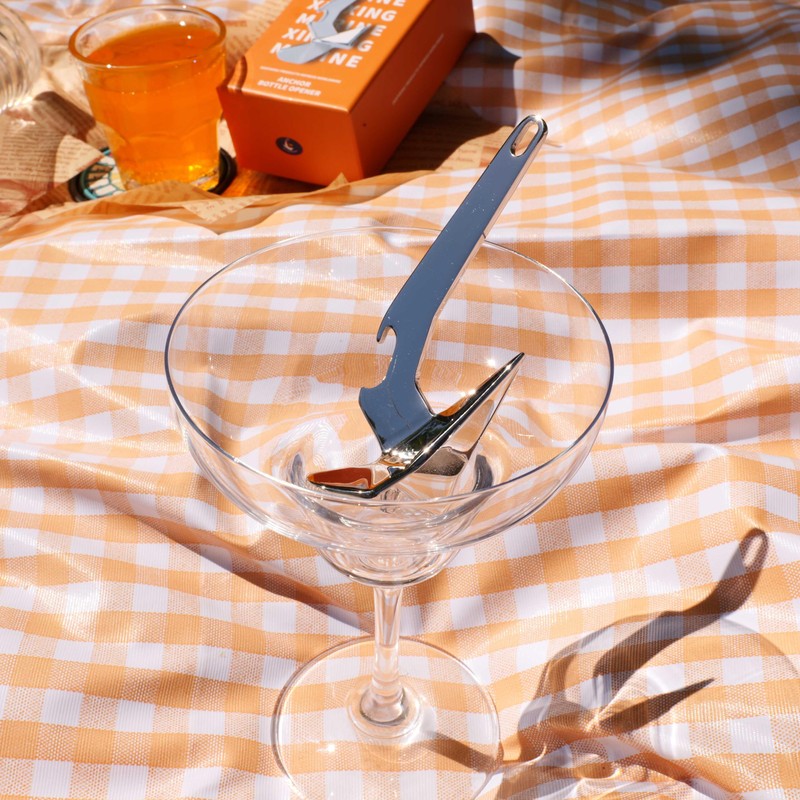 Anchor Bottle Opener, Stainless Steel Beer Opener Boat Galley Tool