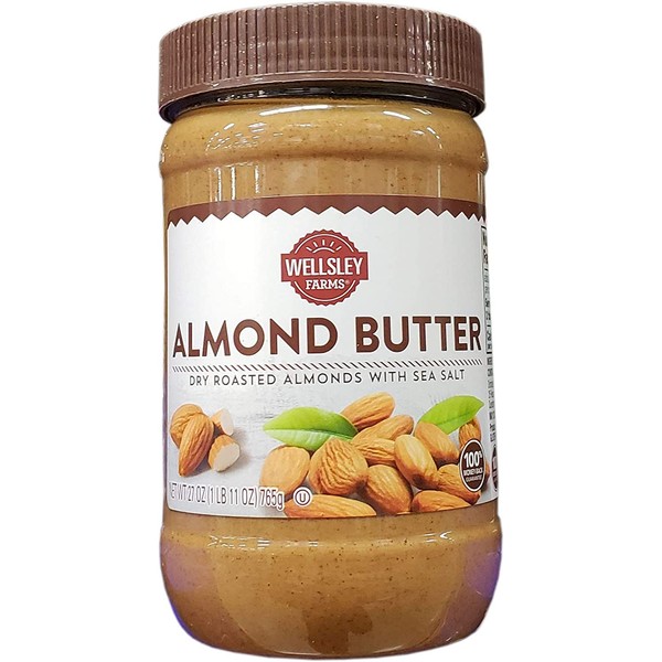 Wellsley Farms Almond Butter 27 Oz,, ()