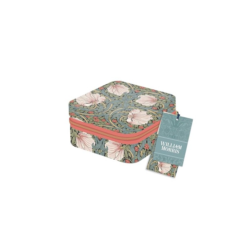 Portico Designs Ltd William Morris Pimpernel Travel Jewellery Case, size