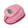 EFCO Oval Toothed Punch, Pink, 76 x 56 mm