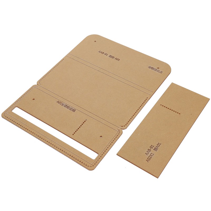 Acrylic Wallet Pattern Stencil Wallet Template Drawings Kit Acrylic Making