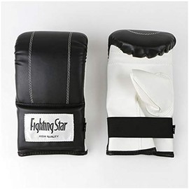 isami FS-18 PU Punching Gloves for Beginners, Kids, Women, Martial Arts, Martial Arts, Karate, Kickboxing, After Mixed Martial Arts (Black, S)