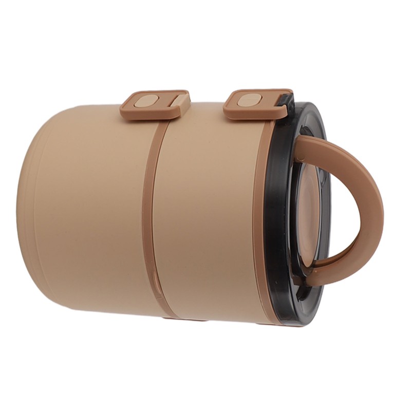 Stainless Steel Lunch Container Round Shape Lightweight Insulation Compact Lunch