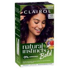 Clairol Natural Instincts Bold Violet Permanent Hair Colour, Ammonia Free, Bold, Natural, Gentle Hair Colour